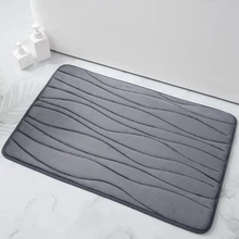 Olanly Memory Foam Bathroom Toilet Bath Mat Non-Slip Absorbent Kitchen Carpet Living Room Bedroom Shower Decorative Foot Rug Olanly Memory Foam Bathroom Toilet Bath Mat Non-Slip Absorbent Kitchen Carpet Living Room Bedroom Shower Decorative Foot Rug