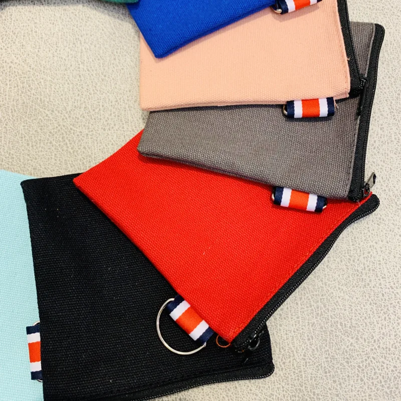 2023 DIY solid color zipper coin purse woman cartoon zipper wallet mini multifunctional toy storage bag gift Travel Small Purse