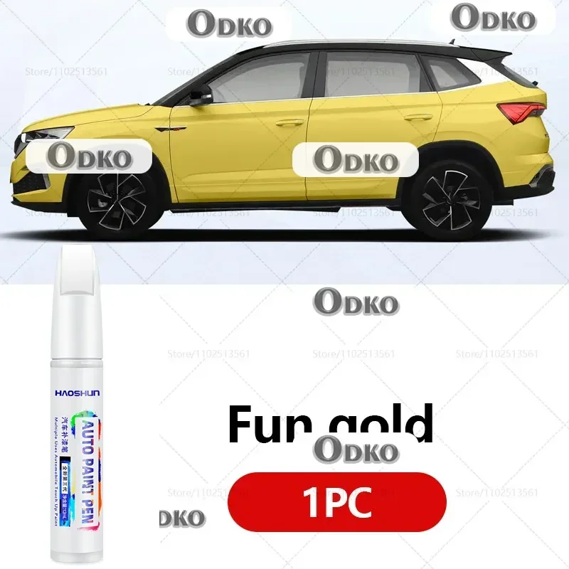 

Для Skoda Kamiq 2018-2025 MQB AO Ручка для ремонта краски Touch Up Засіб для удаления царапин DIY Автоаксессуары Черный Белый Серебристый Золотой Синий Красный