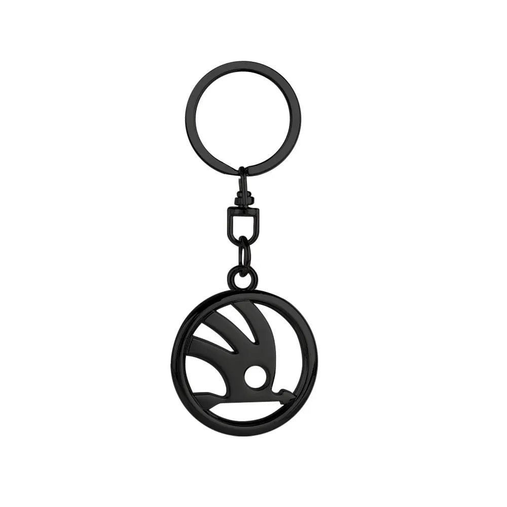 

Украшение автомобиля, металлический кожаный брелок для ключей, кулон с логотипом, аксессуары для Skoda Octavia Fabia Rapid Yeti Superb A5 A7 VRS VII