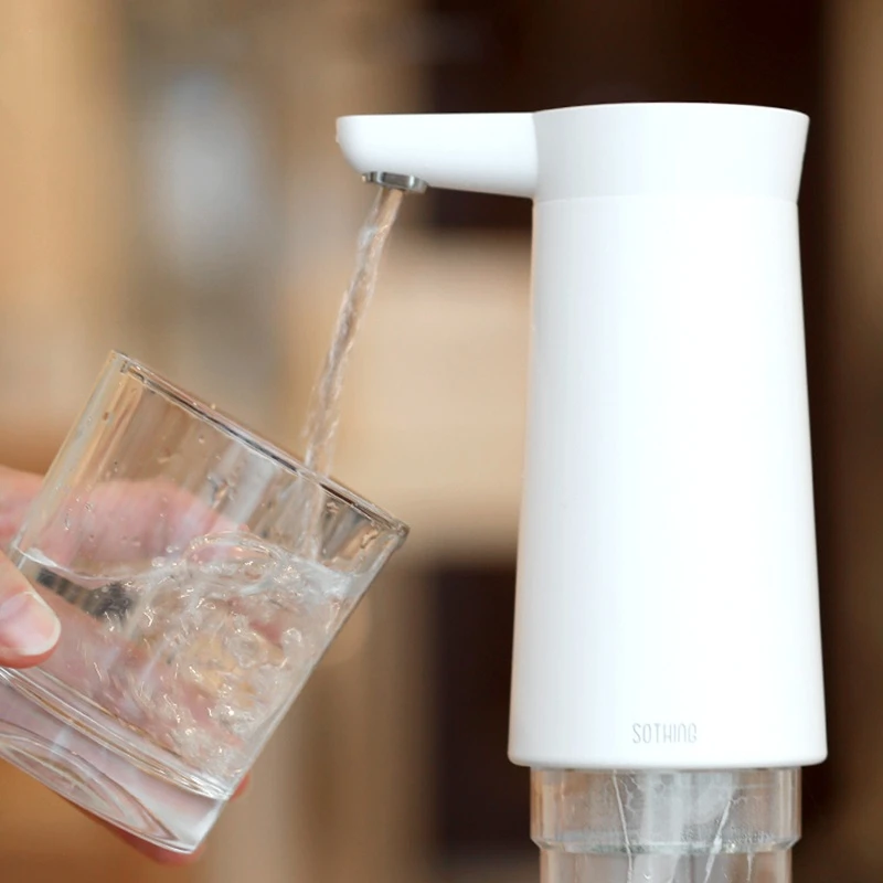 

New Sothing Electric Water Dispenser One-key Control Long Battery Life Household Portable Automatic Drink Water Bottle Pump