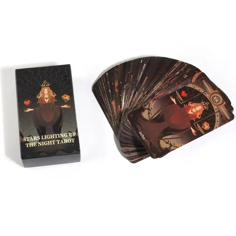 Новинка 2024 звезды восходящие вверх колода Таро-карт дека для гадания английская