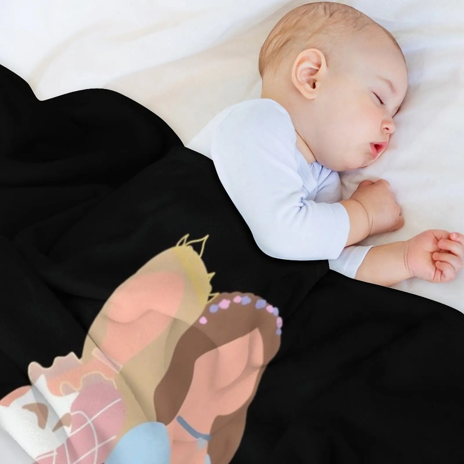 Пуловер Принцесса и пауэр толстовка одеяло для младенцев одеяла волос