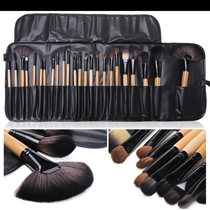 

24 pcs Makeup Brush Sets Professional Cosmetics Brushes Eyebrow Powder Foundation Shadows Pinceaux Make Up Tools