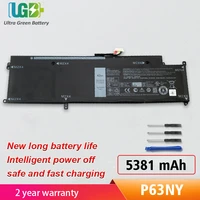 ugb new p63ny battery for dell latitude 13 7370 n3kpr xcnr3 p67g mh25j n3kpr wy7cg 43wh 5381mah 7 6v
