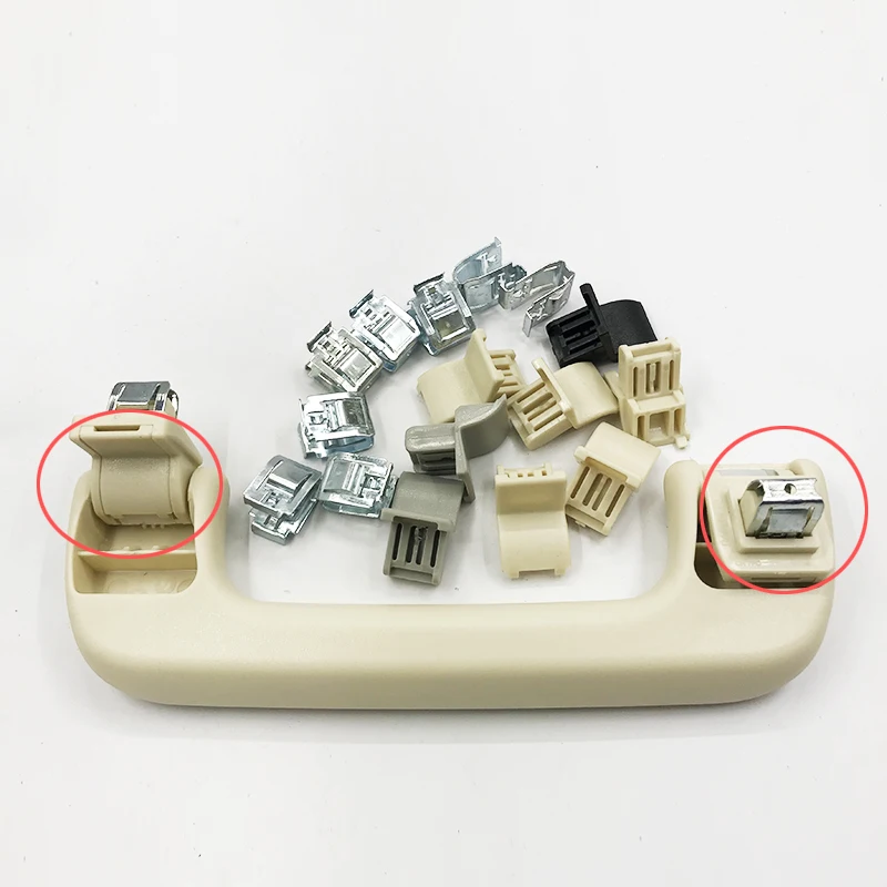 Фиксатор ручки на крышу автомобиля, для Audi A4, B8, A6, C7, Q5, железный зажим