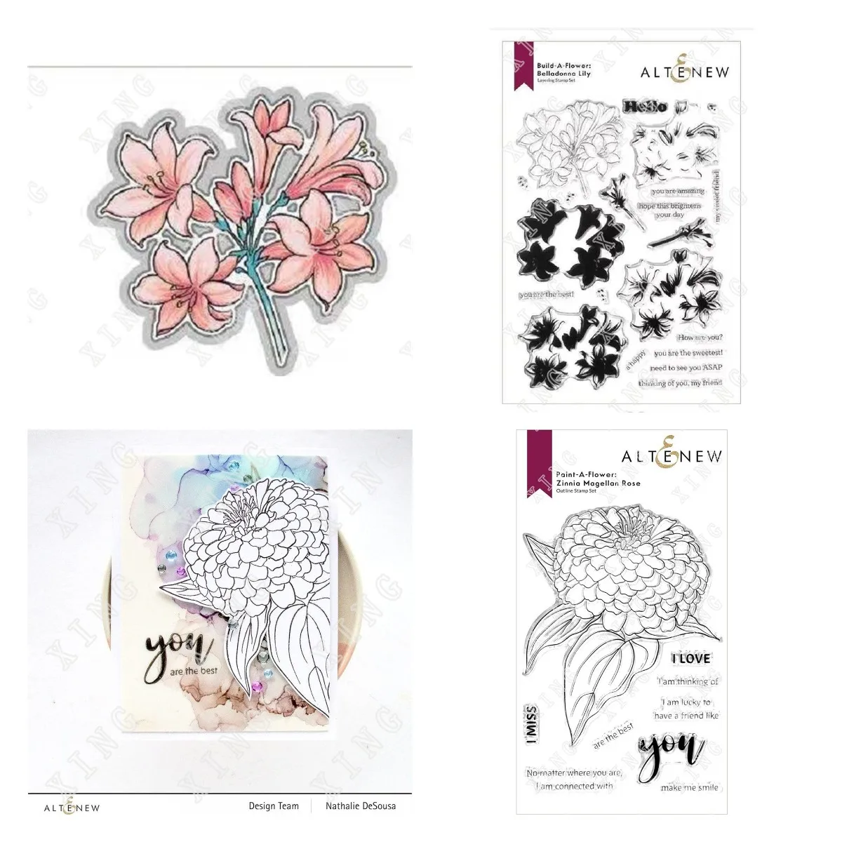 

Zinnia Magellan Rose Outline Belladonna Lily Flower New Metal Cutting Dies Stamps Scrapbook Diary Decoration Embossing Template