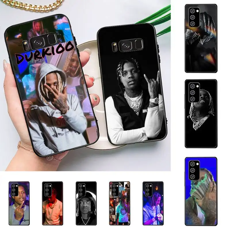 

Rapper lil Durk Phone Case for Redmi 8 9 9A for Samsung J5 J6 Note9 for Huawei NOVA3E Mate20lite cover