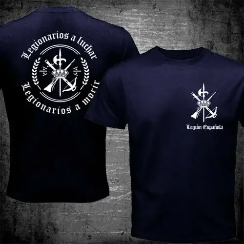 Испания Foreigh Legion Испанская военная футболка Espanola Tercio Army. Летняя хлопковая мужская