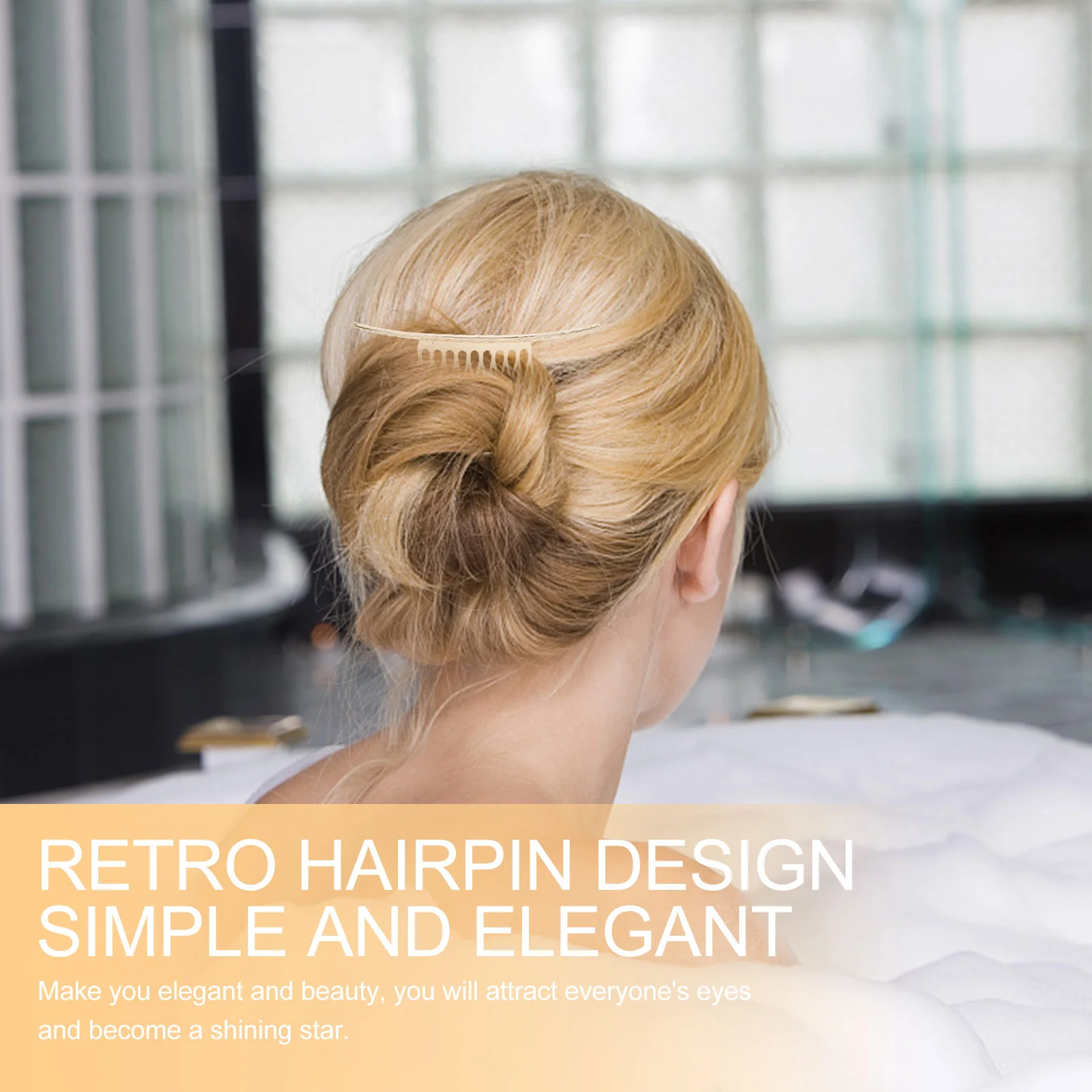 Металлическая Заколка-гребешок для выпускного вечера Буфф заколка волос