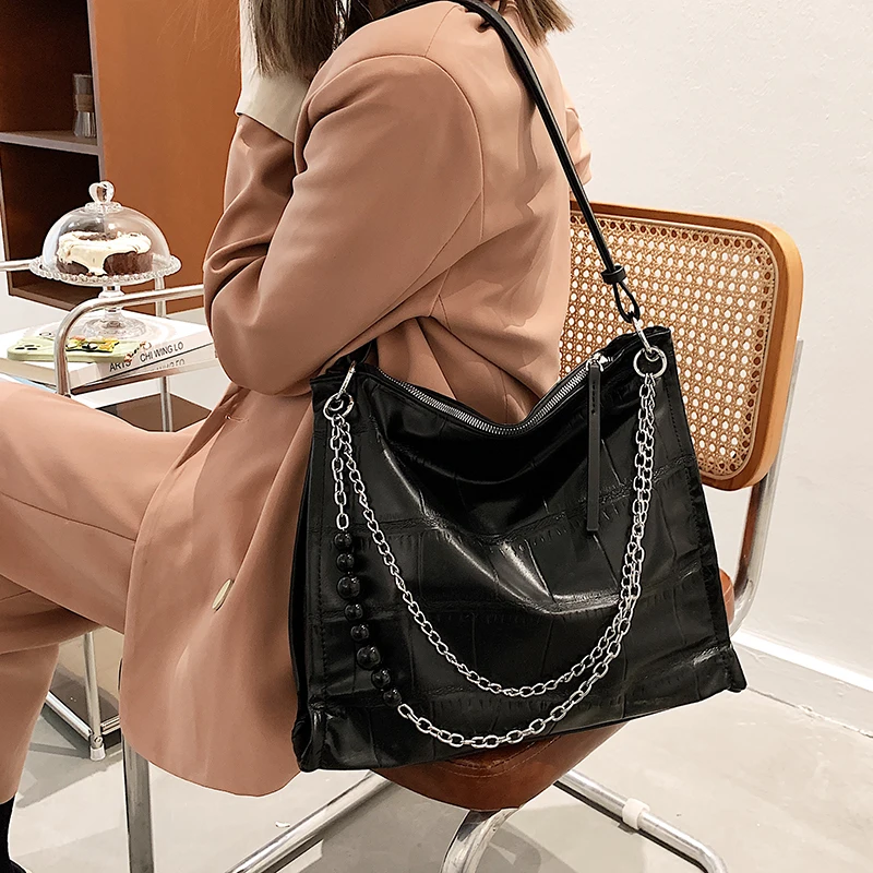 VeryMe Fashion Designer Chain Shoulder Bag For Ladies Pu Leather Solid Crossbody Pack New Listing Women's Handbag Torebka Damska