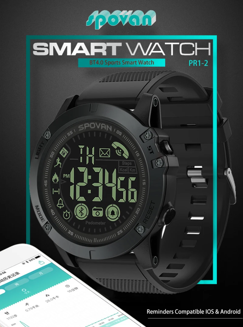 

PR1 Bluetooth CallSmart Watch Men's Digital Watch Waterproof Sports Fitness Tracker Heart Rate Monitor Smartwatch For Xiaomi