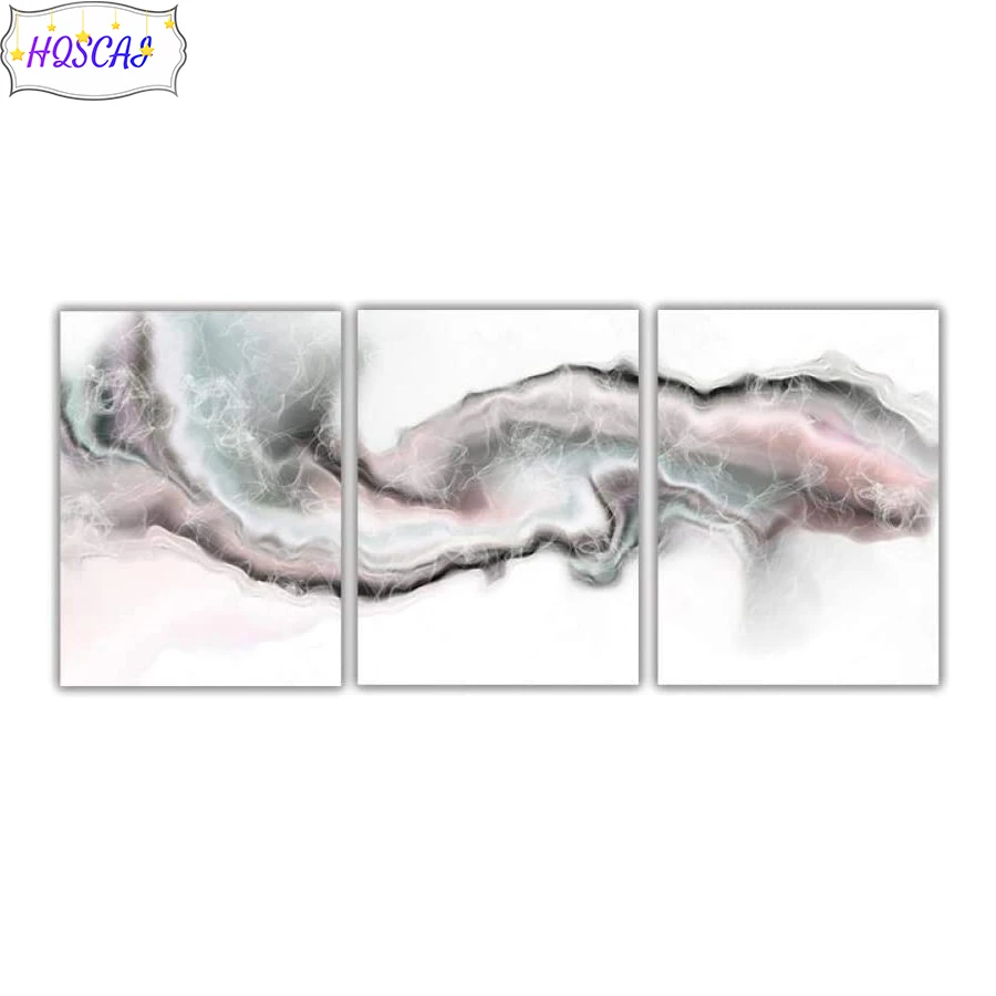 

3 шт. скандинасветильник свет роскошное украшение пейзаж полный квадратный алмаз 5D AB алмазная живопись вышивка крестиком Стразы Картина декор