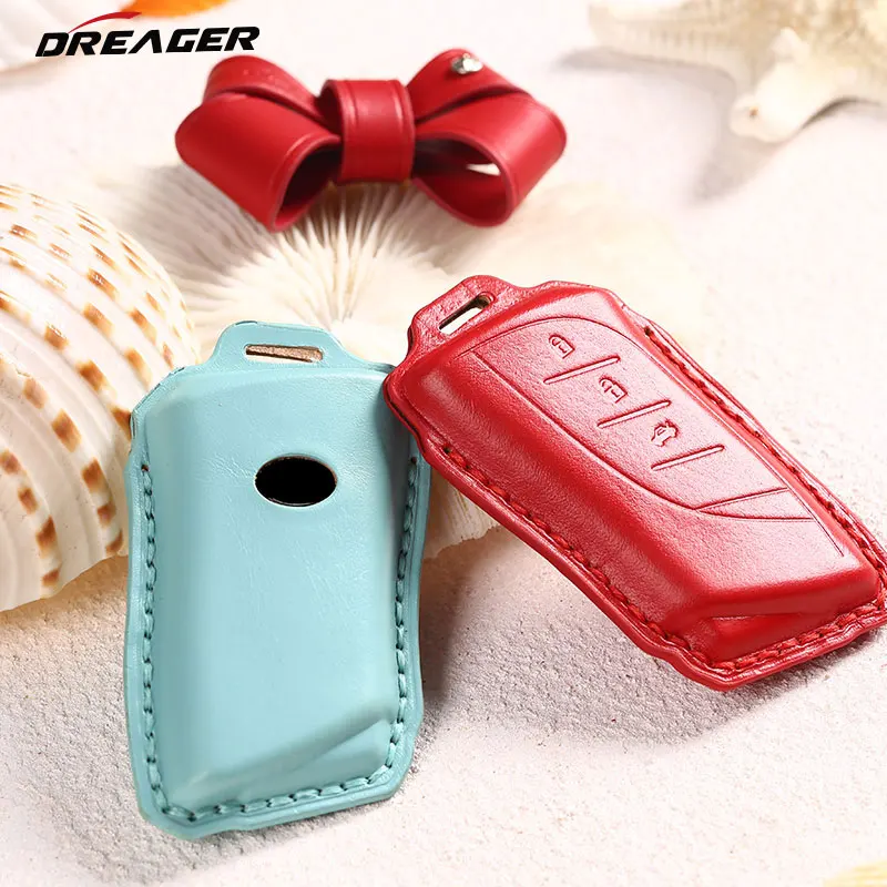 Women's Lexus Key Case Cover Leather Luxury For Rx Es Gx470 Gs 350 Is250 300 460 Ct200h Smart Remote Fob Holder Protector |