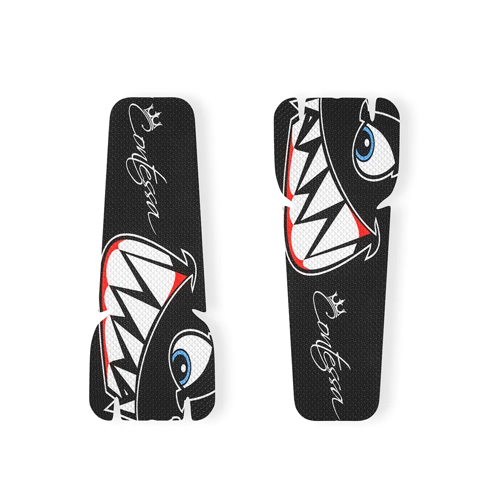 

Protect Decals Bike Handle Stickers About 140x55mm About1 16g Bicycle Accessories Black PRECISION CUT Transparent