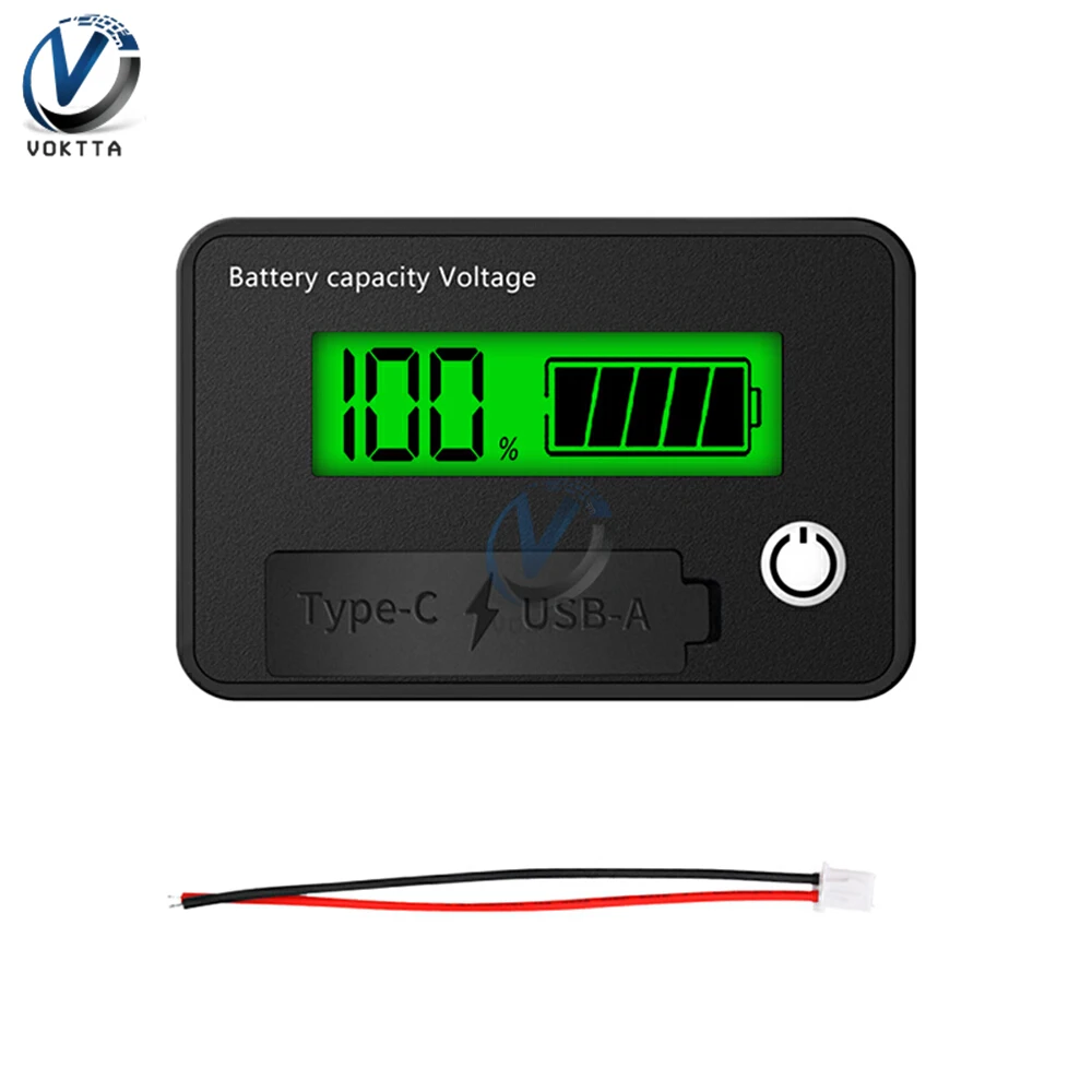 

Вольтметр Voktta DC 8-30V