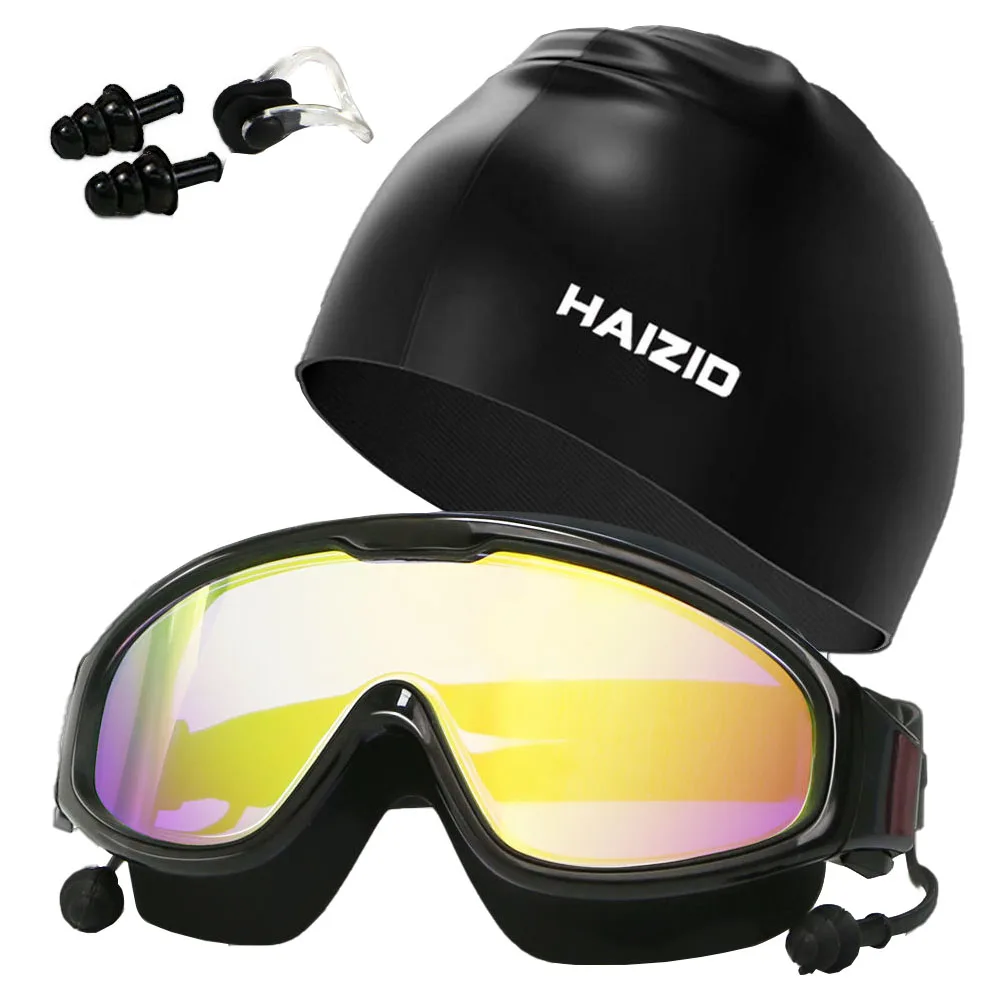 

Anti-fog Silicone Professional Electroplating Swimming Goggles Swimming For Diving UV Water Sports Men Women Glasses Eyewear