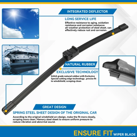 Передние щетки стеклоочистителя Erick's LHD для BMW X6 E71 E72 2008-2012 Лобовое стекло Чистое окно Автомобильные щетки от дождя 24 "+ 20"