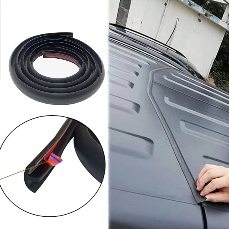 

Жесткий верхний резиновый уплотнитель для Jeep Wrangler JL JK JKU 2007-2022 гг., комплект шумоподавления, уплотнительная лента для потока крыши, водонепроницаемая силиконовая полоса