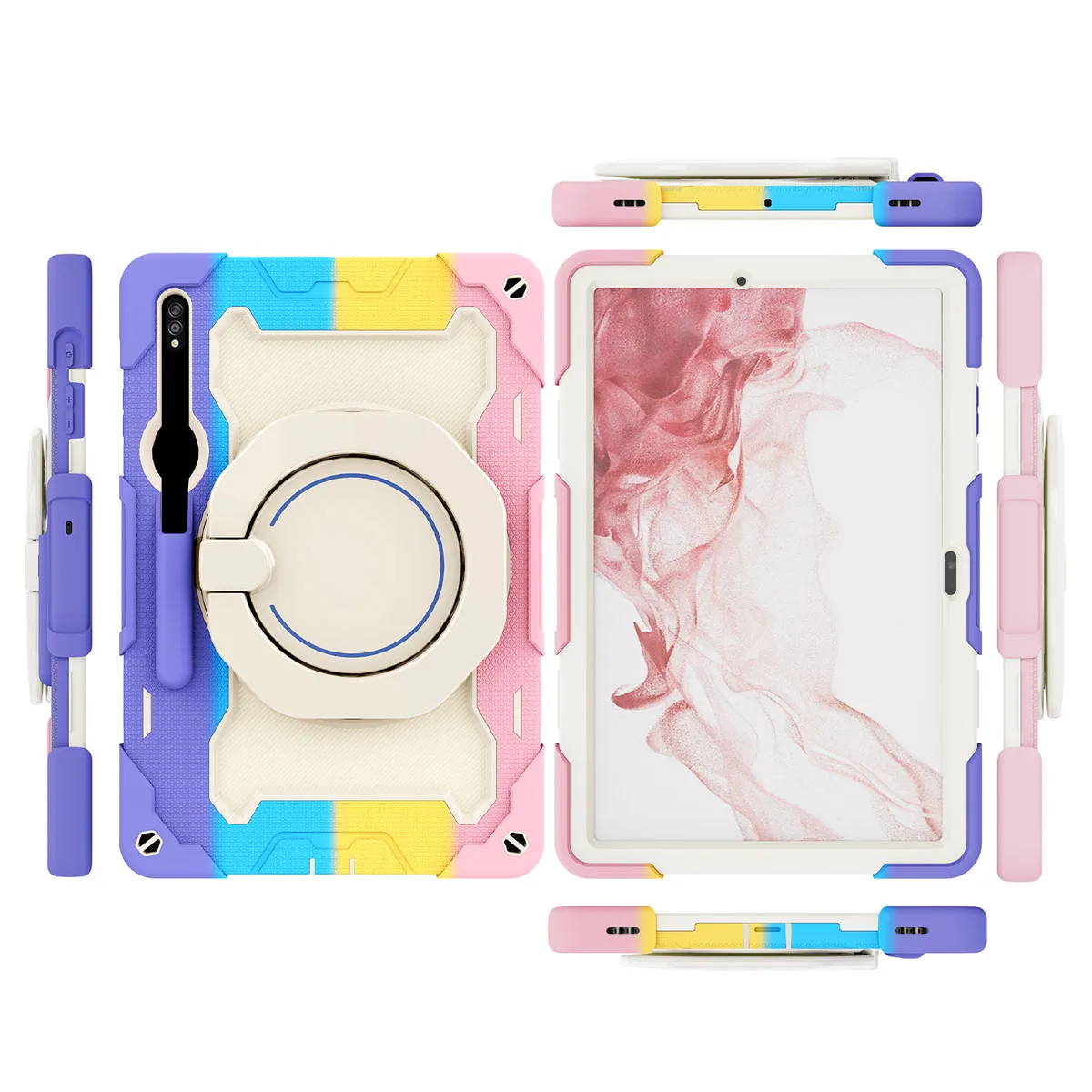 Чехол для Samsung Galaxy Tab S8 чехол S7 Fe Plus Ultra SM X700 T870 T875 X900 T730 T733 планшета