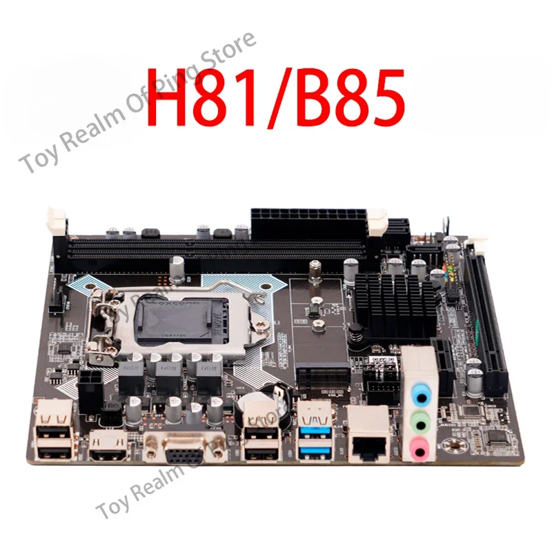 H81/B85 Материнская плата компьютера H81-1150-контактная материнская поддерживает