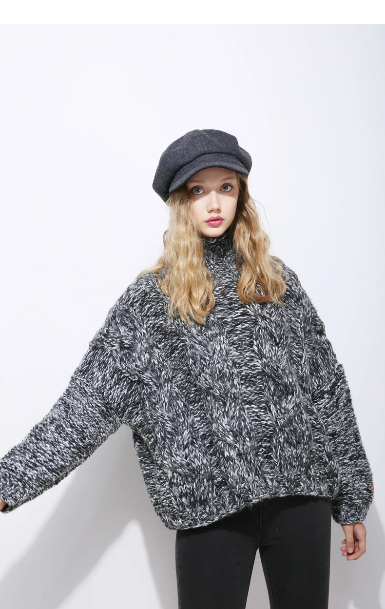 

2022 Spring and Summer New style Beret Wool octagonal cap whole colored hat Fashion return peaked cap fpr women