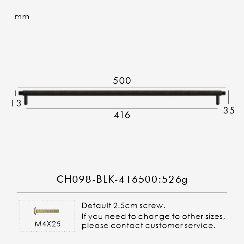 

Ручки для шкафов Nurlin, черные, латунь