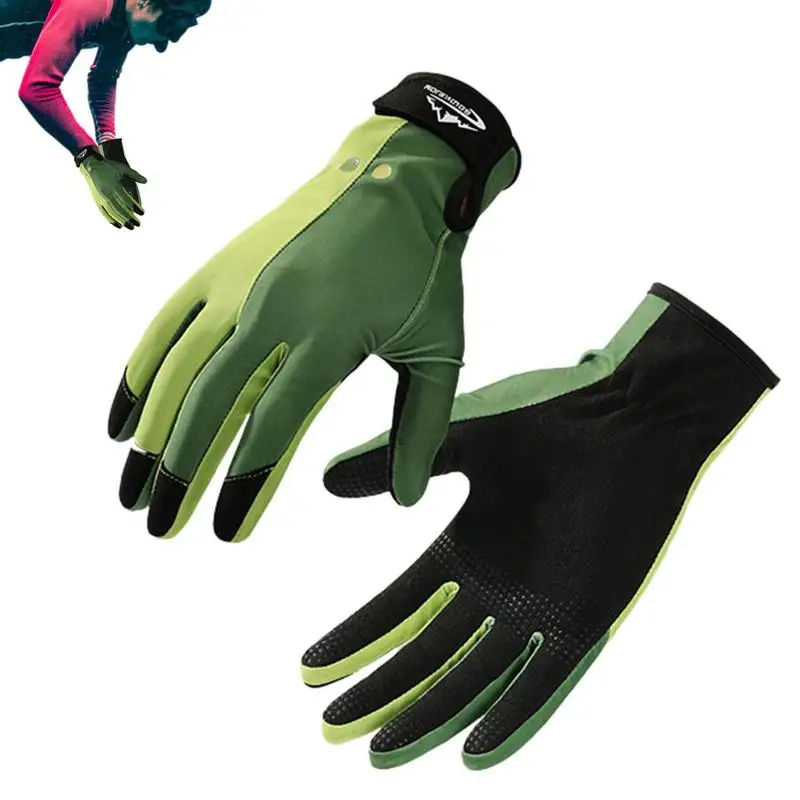 

Wetsuit Gloves Snorkeling Gloves Waterproof Gloves Thickened Palms And Fingertips Adjustable Sticker Land And Sea Dual Use For