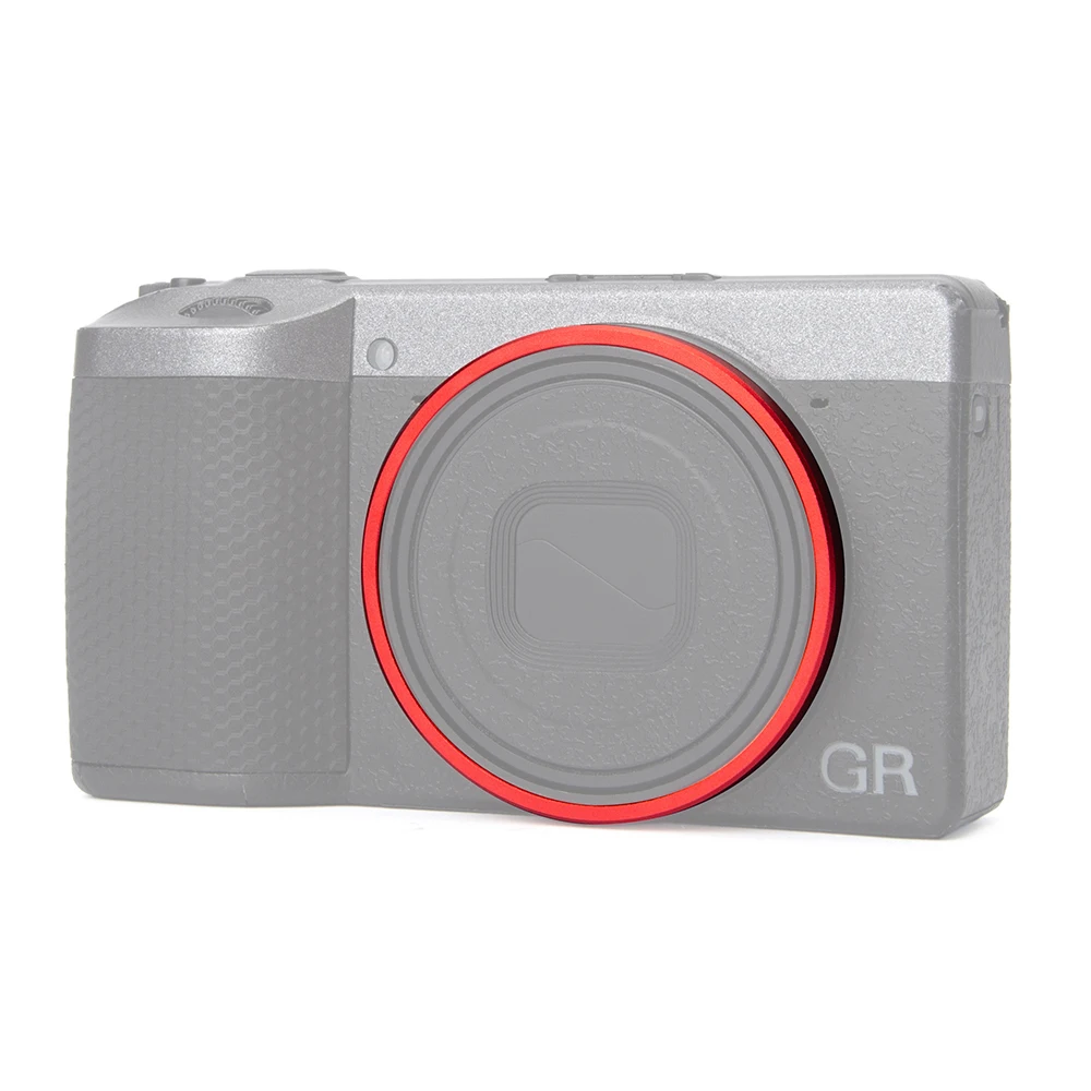 Фото Для RICOH GR4 GR IV GRIV металлическая декоративная кольцевая крышка для камеры заменяет аксессуары №3