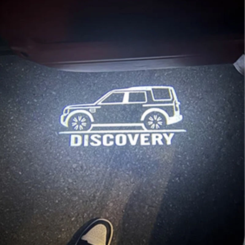 

2 светодиодных проектора дверей автомобиля, лампы призрачного теня, аксессуары для Discovery 3 4 2005-2009 2010-2017 2018 2019 2020