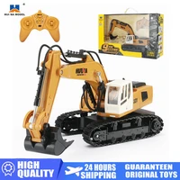 huina 1331 118 rc excavator 2 4g 9ch remote control truck crawlers tractor engineering vehicle toys for boys childrens gifts