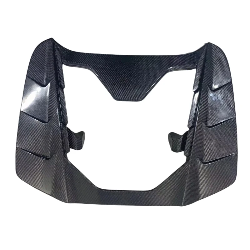 

M Стиль, углеродное волокно, Прозрачный задний капот двигателя, вентиляционная крышка, задний капот для Ferrar 488, капот автомобиля