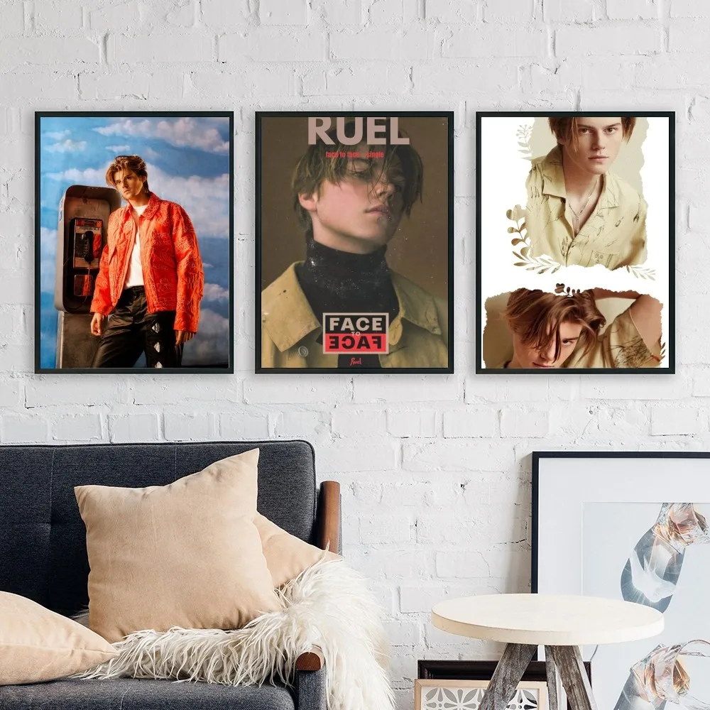 Плакат K-ruelS singer плакат без рамки крафт-Клубная барная бумага искусство живопись