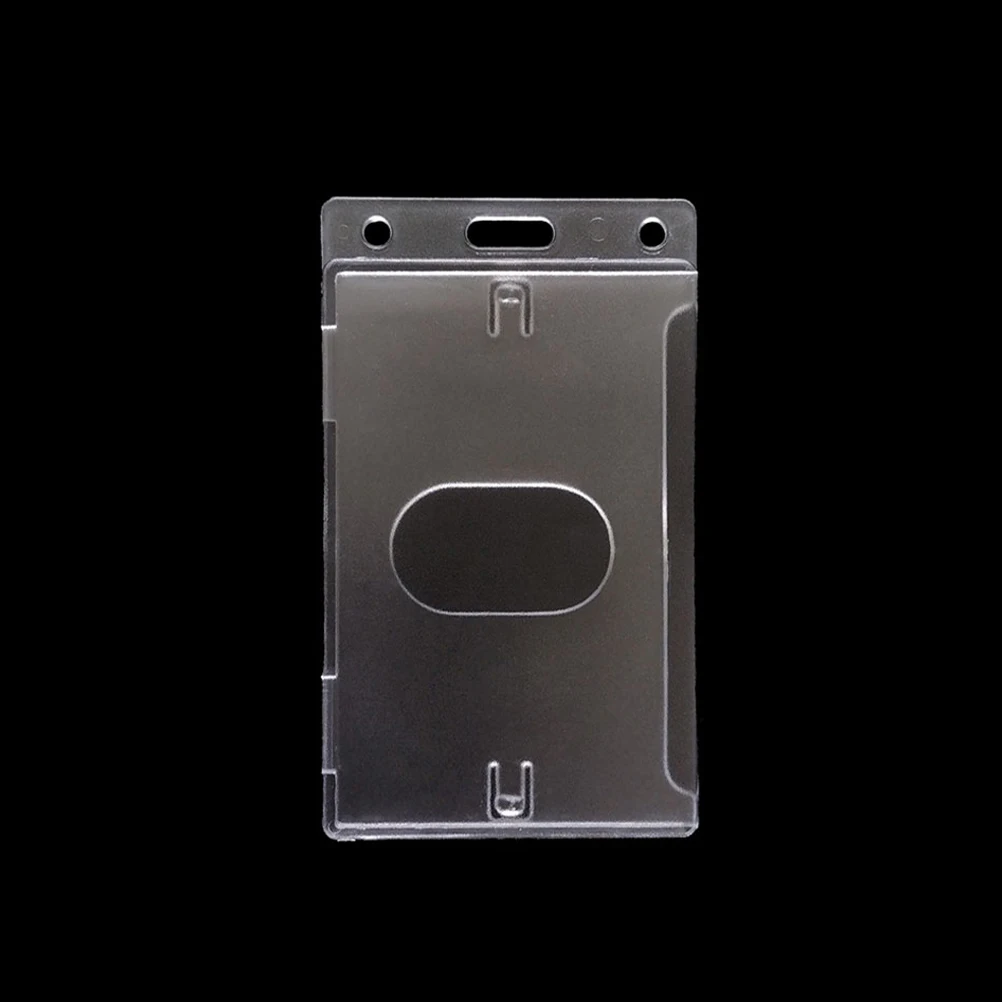 

5 шт. Прозрачный пластиковый держатель для карт holder badge card