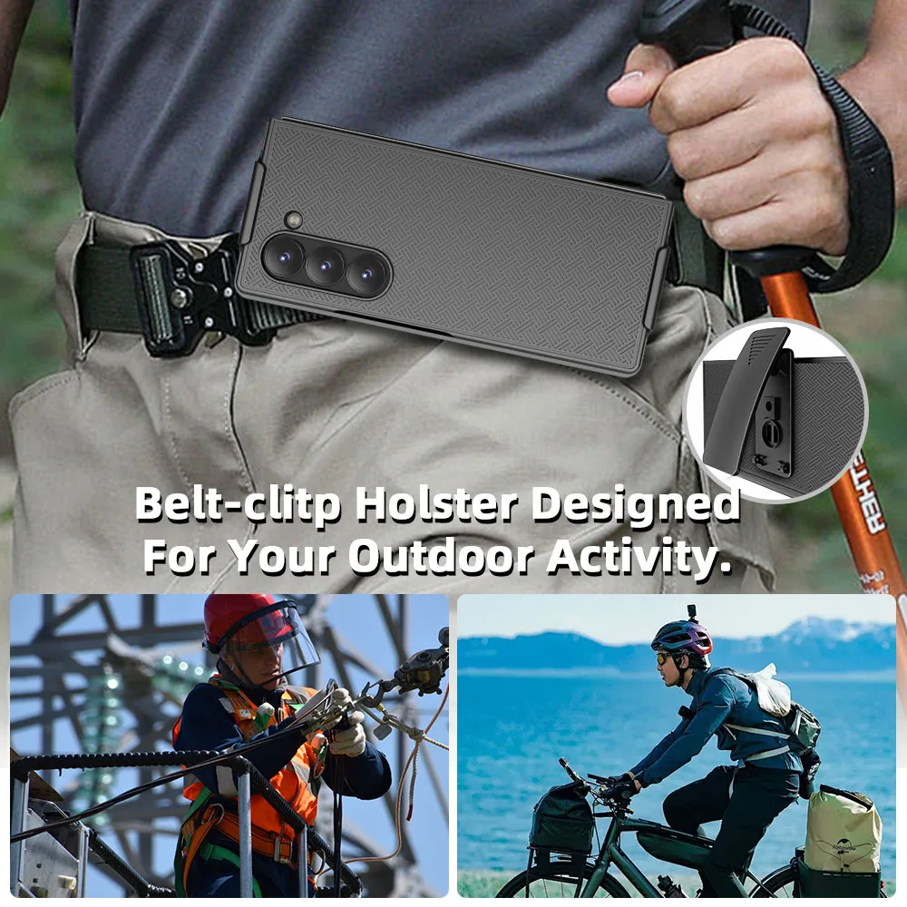 Портативные чехлы на весь корпус для телефонов Samsung Galaxy Z Fold 6 5 Fold6 Fold5 Fold4 4 3 Fold3