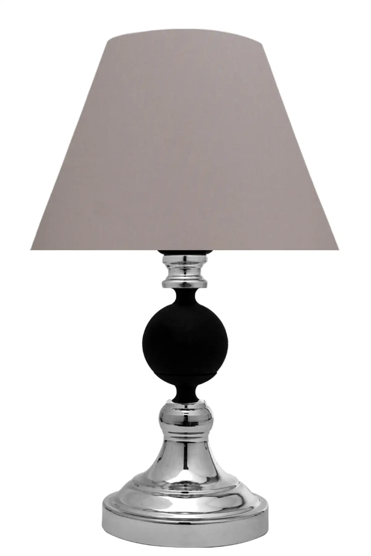 

Контрастный серебристо-черный мини-абажур Omega