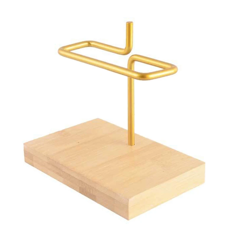 

Coffee Filter Holder,Wooden V60 Hand Drip Coffee Filter Paper Dispenser Storage Rack Coffee Tools