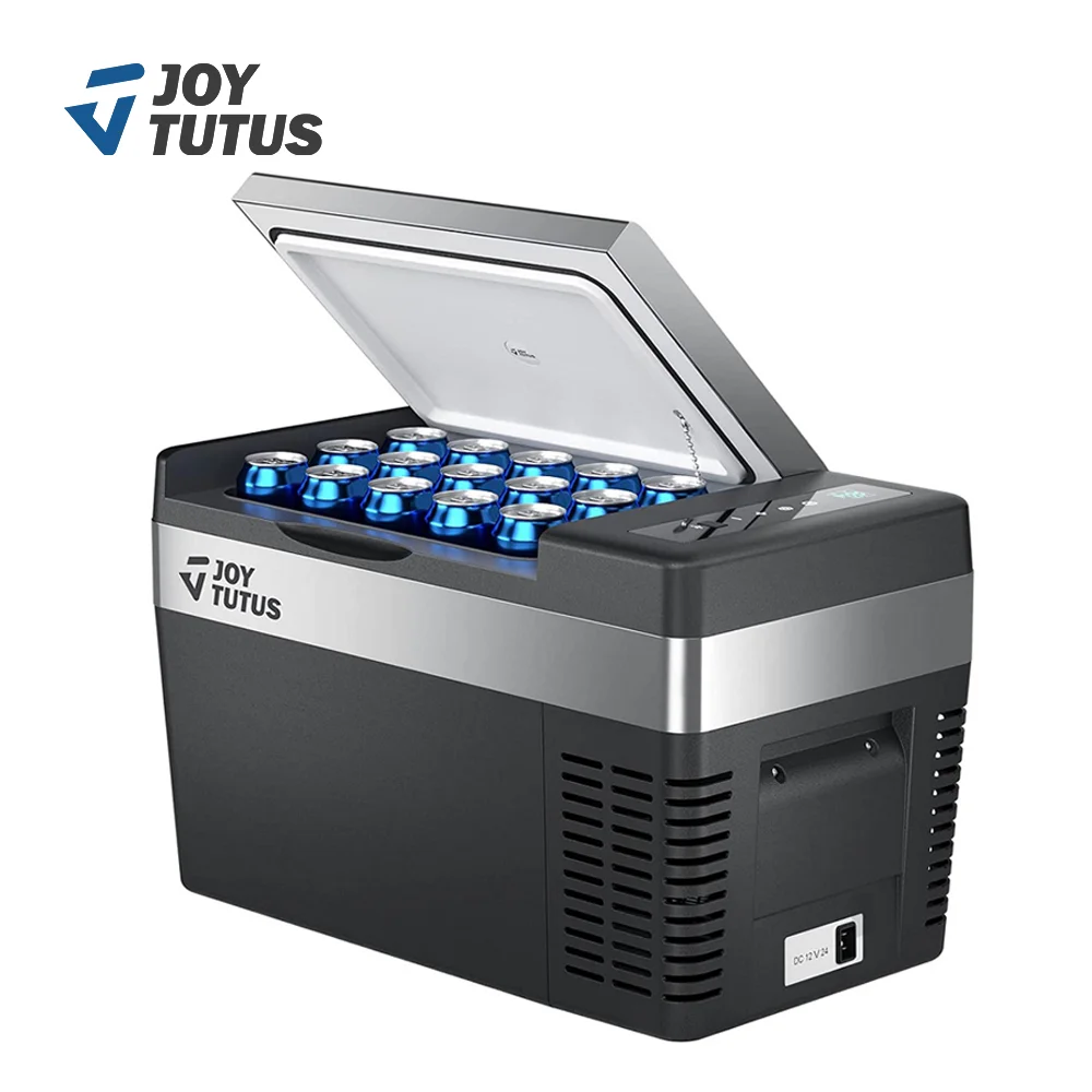 

Joytutus 25L Car Refrigerator 12V/24V Portable Car Fridge Compressor Freezer Cool or Heat For Home Travel Boat Camping Cooler