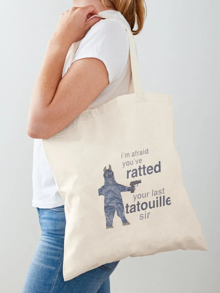 You ve Ratted your last Tatouille Tote Bag эко-сумка складные большие сумки для женщин тканевая