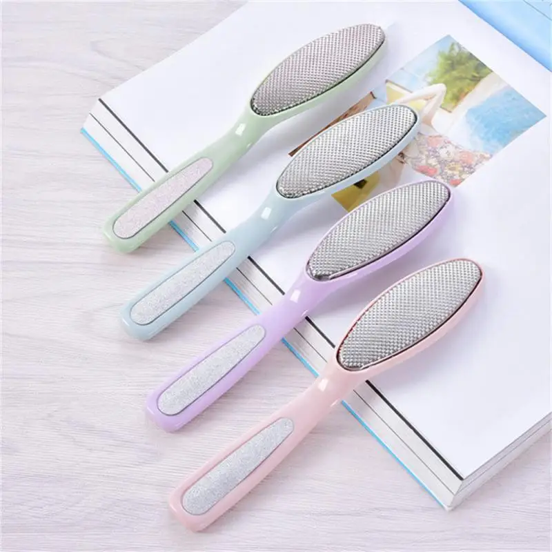 

Stainless Steel Foot File Scraper Foot Stone Clean Skin Grinding Callus Scrubber Dead Skin Remover Foot Care Massage Clean Tool