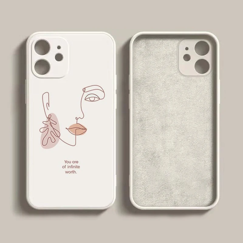 

For iPhone 13 12 Pro Case Heart Flowers Phone Case For iPhone 12Mini 11Pro Max 8 7 Plus X XS Max XR Marble Soft TPU Bumper Cover
