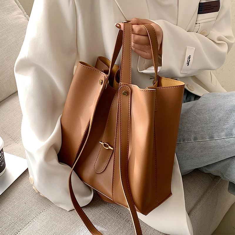 

Women's Bag Large capacity fashion versatile shoulder bag portable commuter Shopping Tote Bag