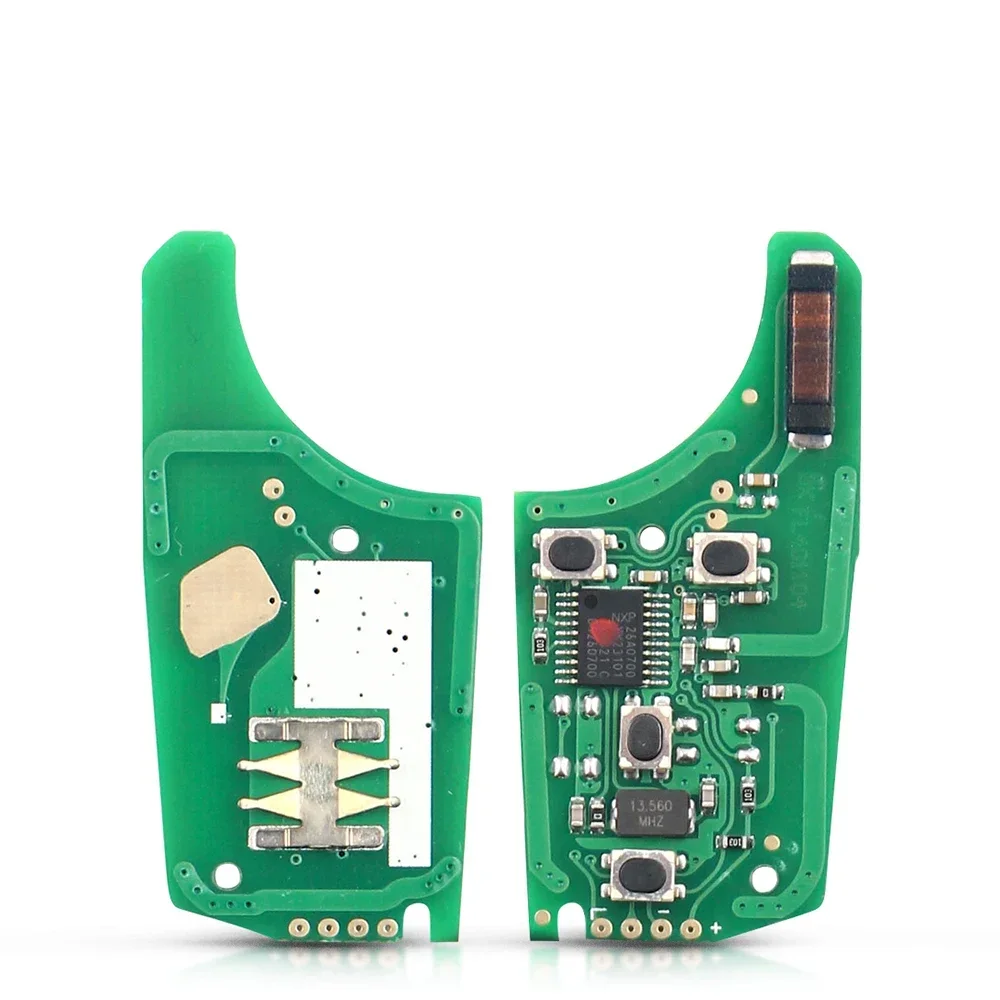 

KEYYOU 2/3/4 кнопки 315/433 МГц для Chevrolet Malibu Cruze Aveo Spark Sail с автомобильным Дистанционным Ключом ID46, Электронная печатная плата