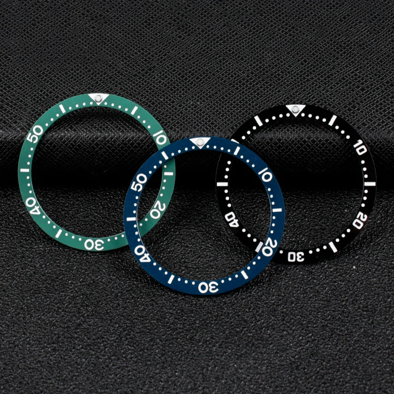 Модифицированный хронограф для часов Seiko плоский керамический безель SKX007 весы