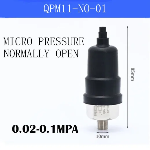 QPM11 Регулируемый пневматический переключатель давления компрессора гидравлический диафрагменный автоматический контроллер QPM NC нормально закрытый открытый