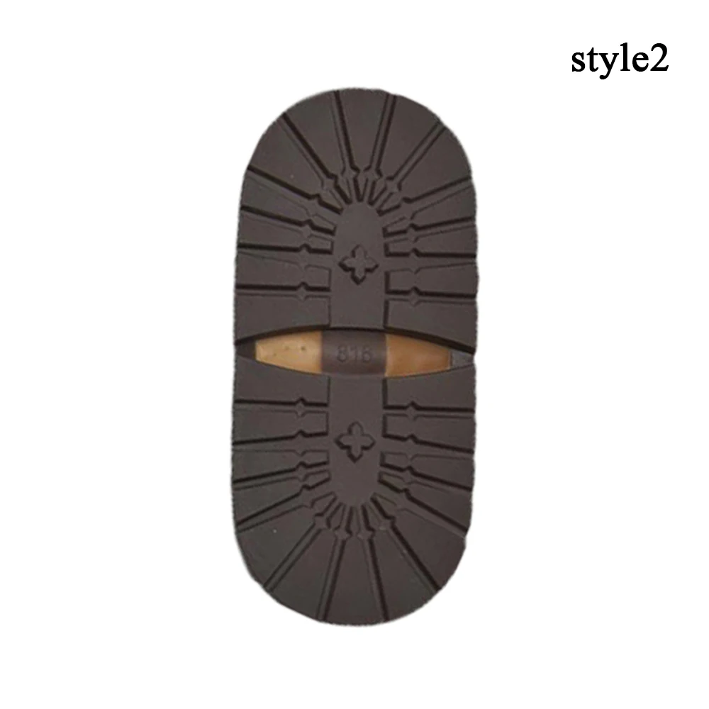 1 пара сменных прочных подошв для обуви классическая резиновая нескользящая