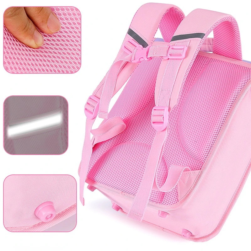 Hello Kitty Schoolbag Primary School Girl Girl New Super Light Spine Protection Burden Reduction Children Backpack  bags
