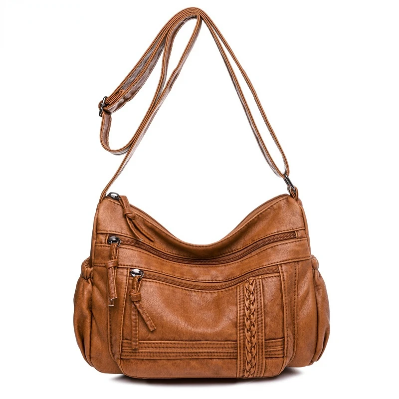 

Fashion Shoulder Bags for Women Designer Luxury Totes Vintage Crossbody Bags Luxury Messenger Bags Female Hobos Pu Leather Bag