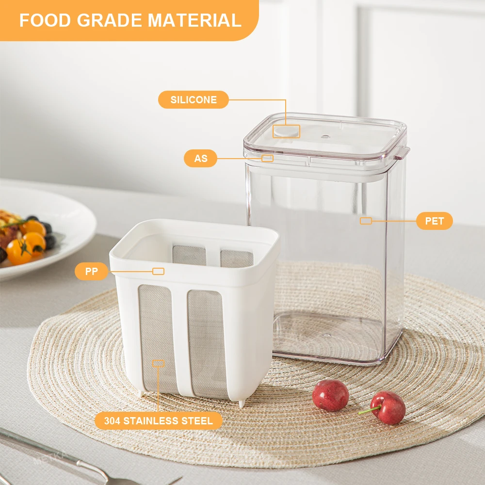 Ситечко для йогурта многоразовый сырный йогурт из нержавеющей стали фильтр с