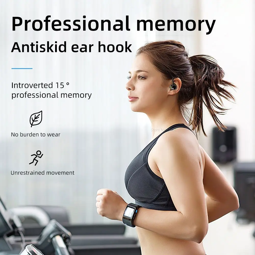 10H Спортивные наушники Bluetooth беспроводные IPX5 водонепроницаемые HiFi стерео музыка